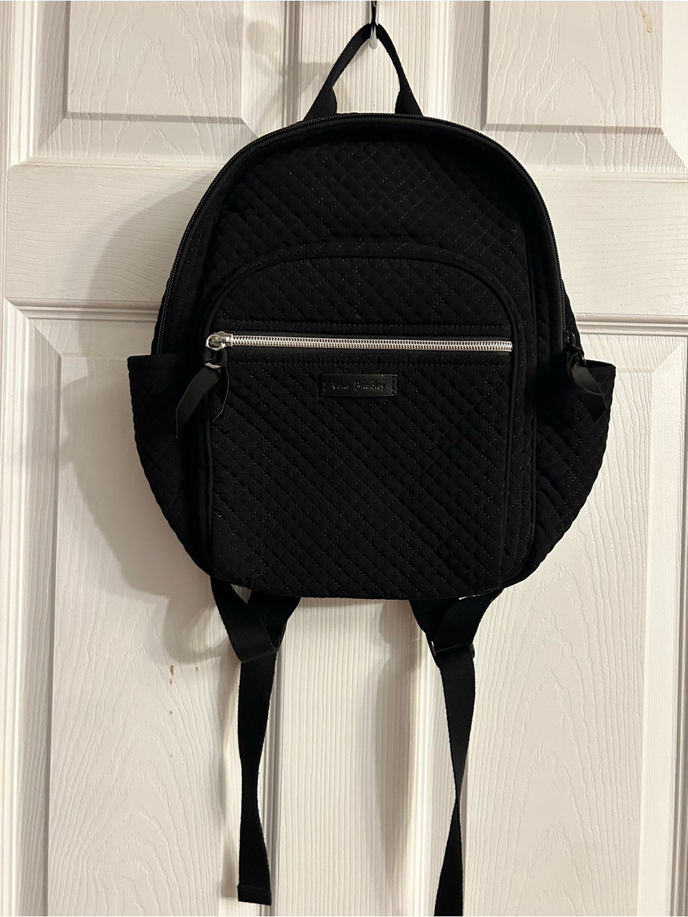 Vera Bradley Black Quilted Small Backpack